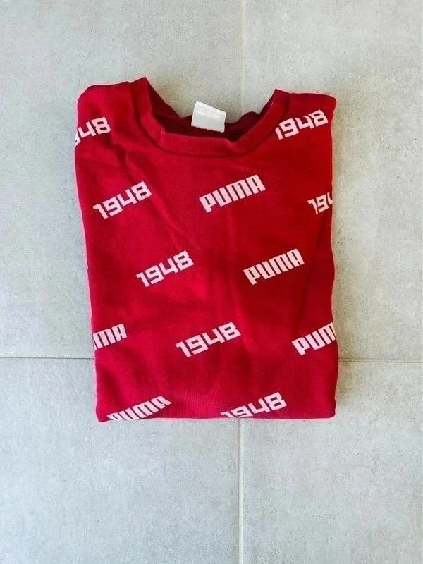 Sweat homme Puma rouge taille S